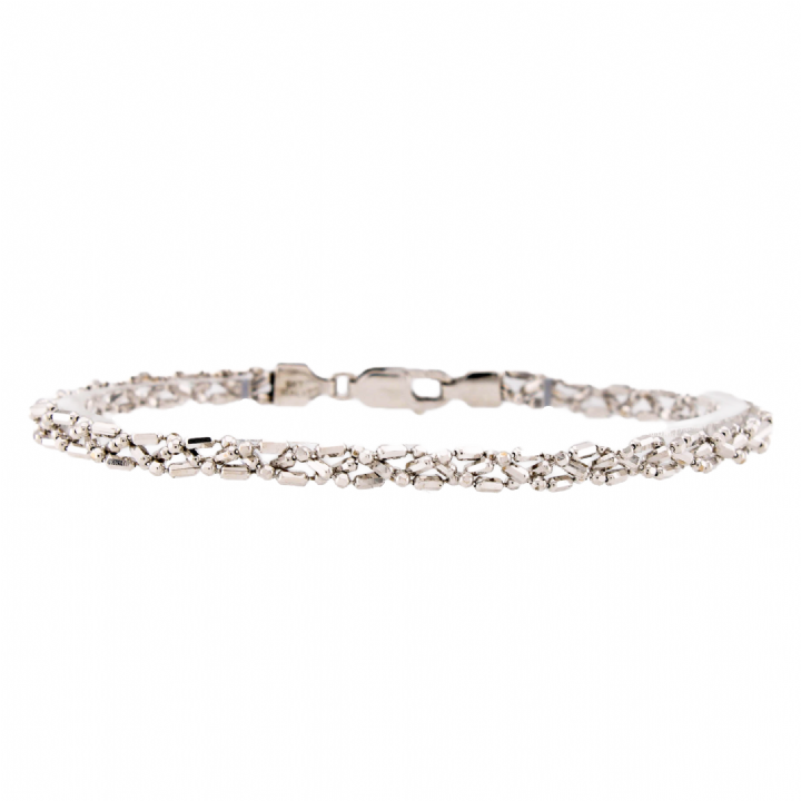 Pre-Owned 9ct Yellow Gold Fancy Link Bracelet