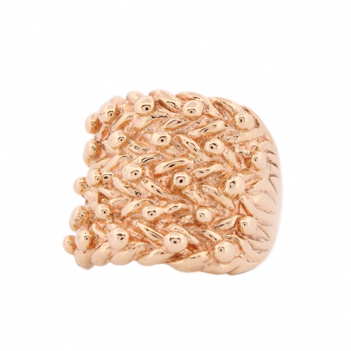 Pre-Owned 9ct Yellow Gold 5 Row Keeper Ring 1508720