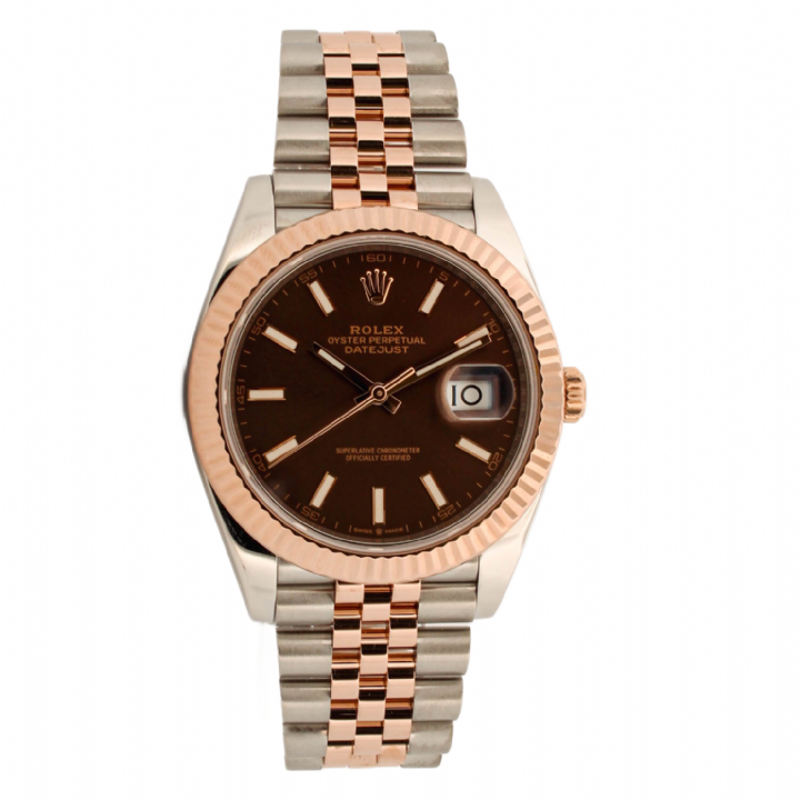Pre-Owned 41mm Rolex Datejust Watch, Original Papers 7201310