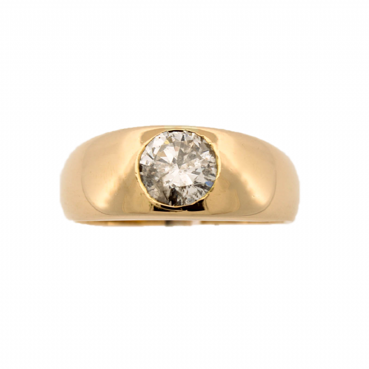 Pre-Owned 18ct Yellow Gold Diamond Solitaire Ring 1.00ct 1602121