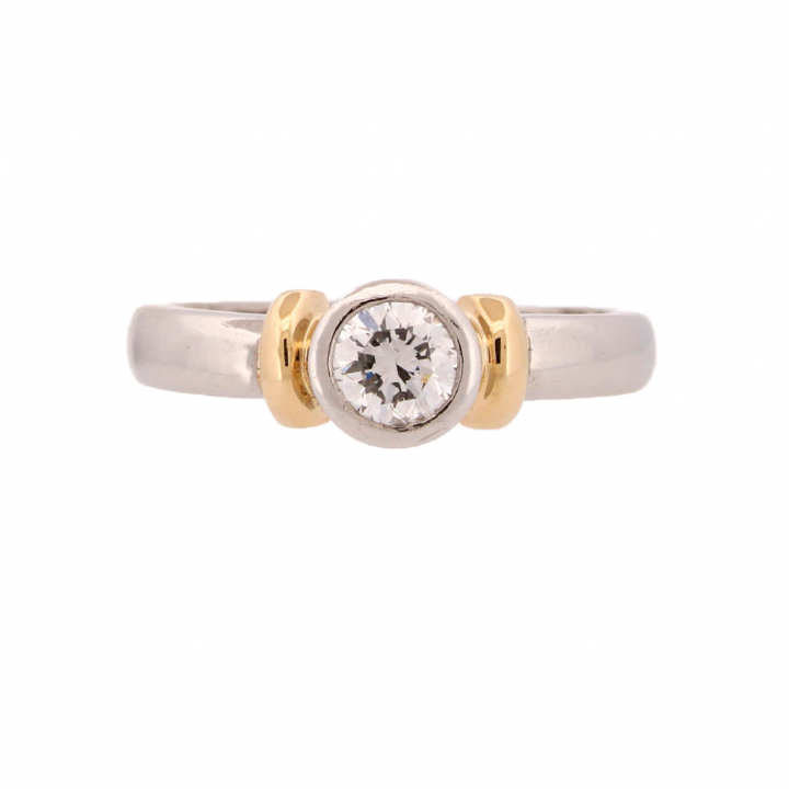 Pre-Owned Platinum Diamond Solitaire Ring 0.40ct 1601020