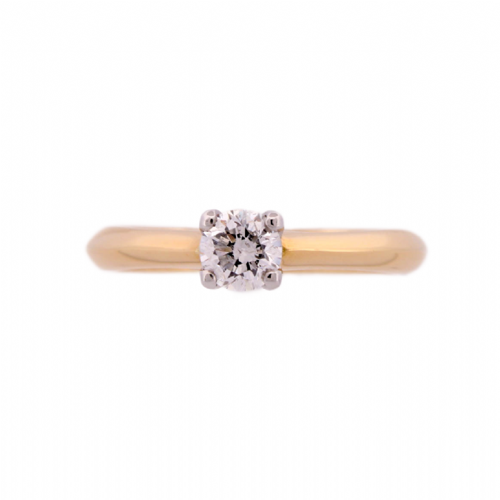 Pre-Owned 18ct Yellow Gold Diamond Solitaire 0.50ct