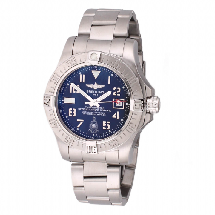 Pre-Owned 45mm Breitling Avenger Seawolf Royal Marine Watch 1704394