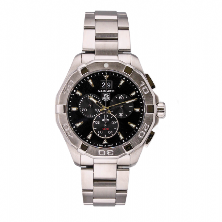 Pre-Owned 43mm Tag Heuer Aquaracer Watch & Original Papers 1705895