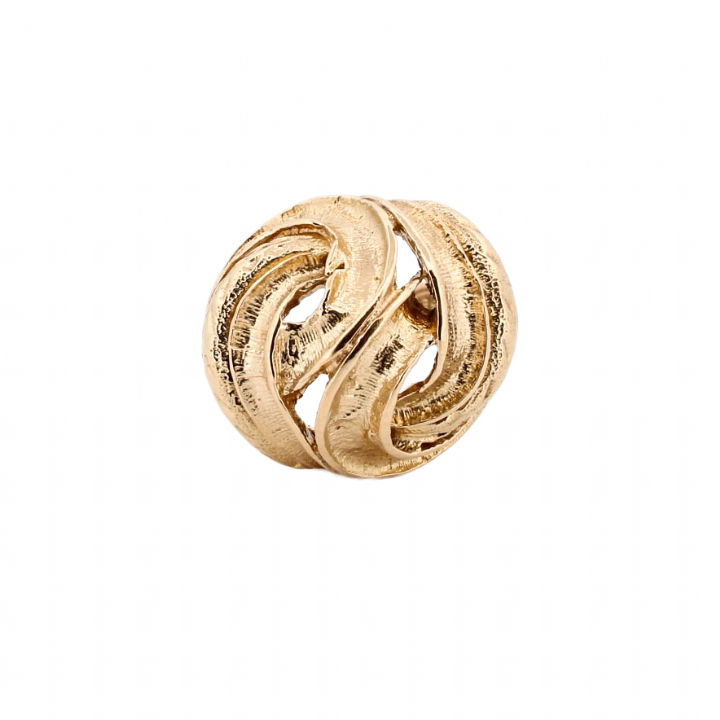 Pre-Owned 9ct Yellow Gold Fancy Swirl Ring