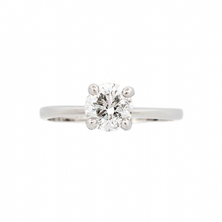 Pre-Owned Platinum Diamond Solitaire Ring 1.50ct