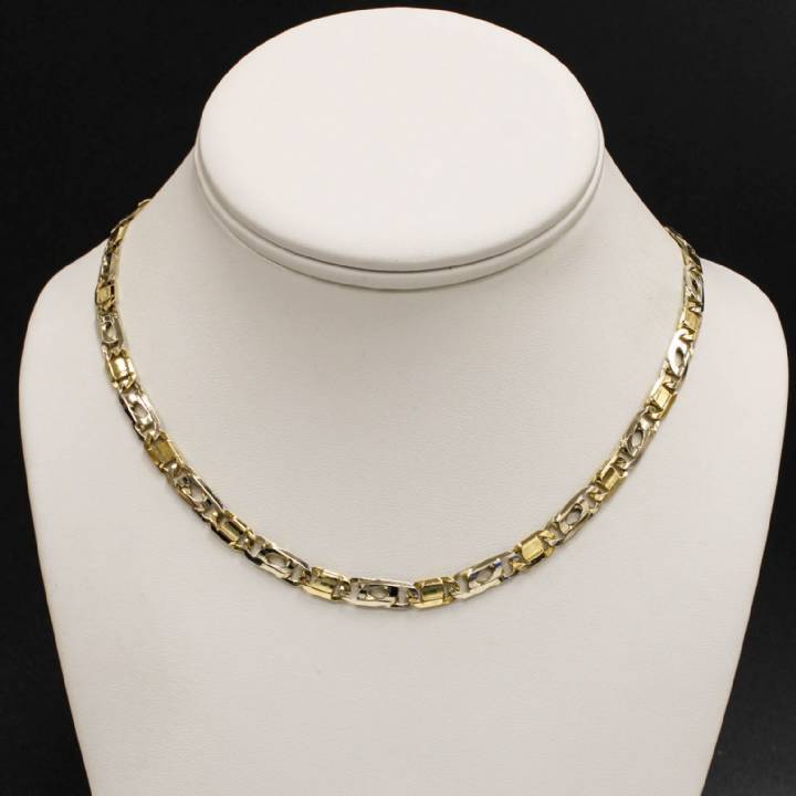 Pre-Owned 18ct Yellow & White Gold 24