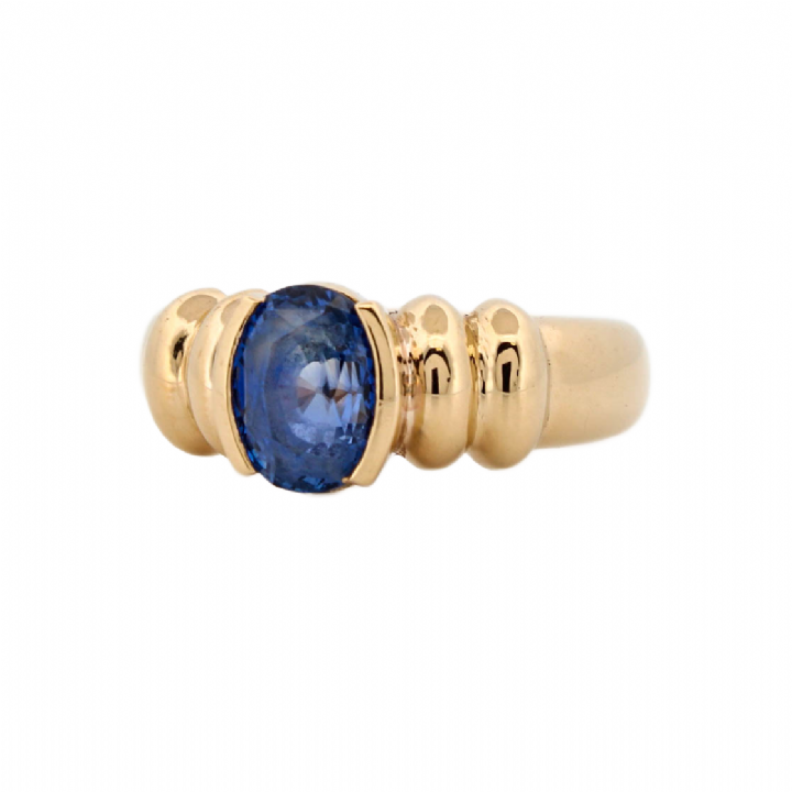 Pre-Owned 14ct Yellow Gold Tanzanite Ring