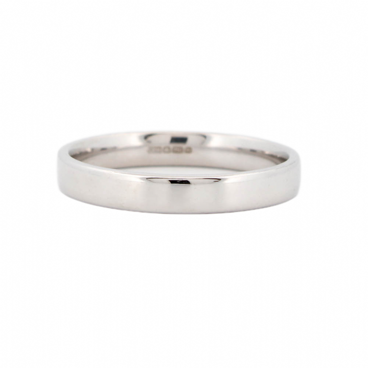 Pre-Owned 18ct White Gold 3mm Wedding Ring