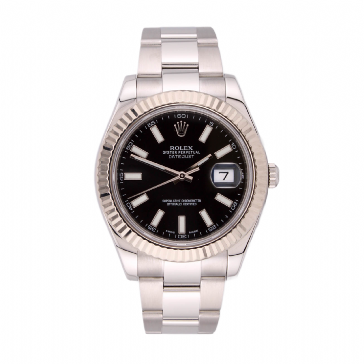 Pre-Owned 41mm Rolex Datejust II Watch, Original Papers 7201314