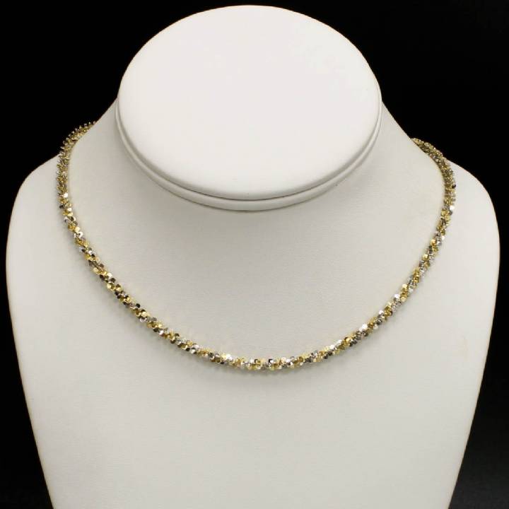 Pre-Owned 9ct Yellow & White Gold 20