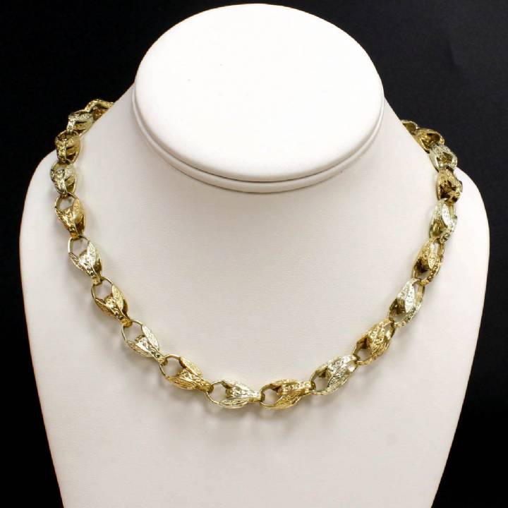 Pre-Owned 9ct Yellow & White Gold 30