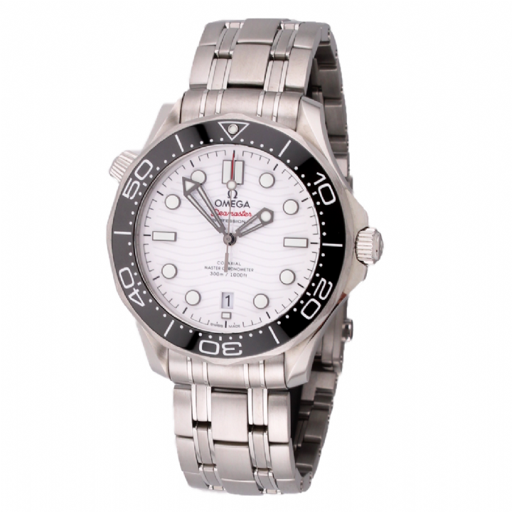 Pre-Owned 42mm Omega Seamaster Watch & Original Papers 7205091