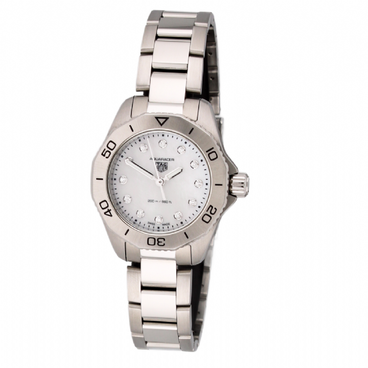 Pre-Owned 30mm Tag Heuer Aquaracer Watch & Original Papers