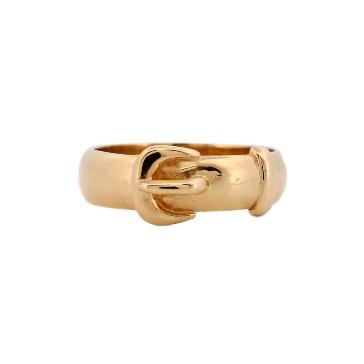 Pre-Owned 9ct Yellow Gold Buckle Ring 1508752