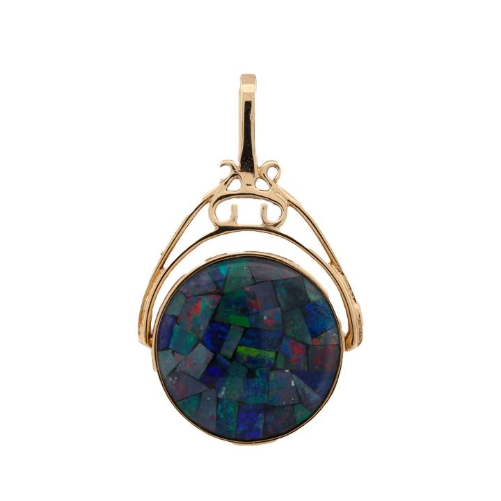 Pre-Owned 9ct Yellow Gold Swivel Fob Pendant