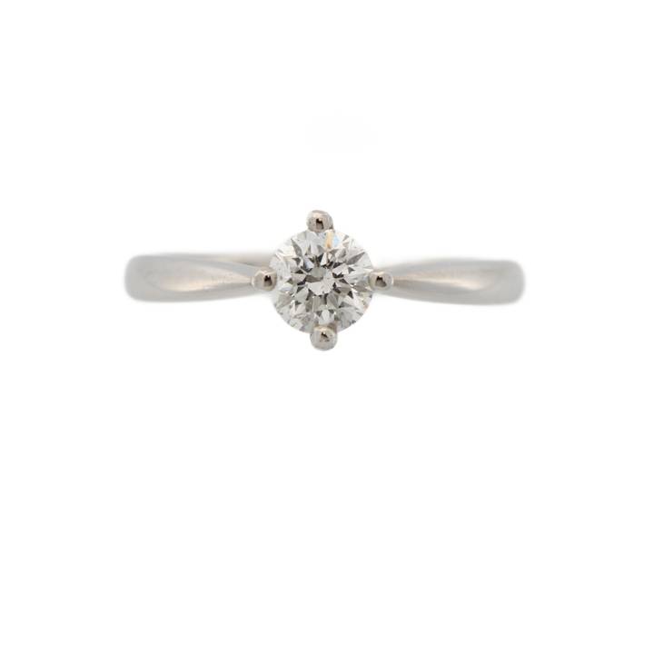 Pre-Owned Platinum Diamond Solitaire Ring 0.47ct 1601960