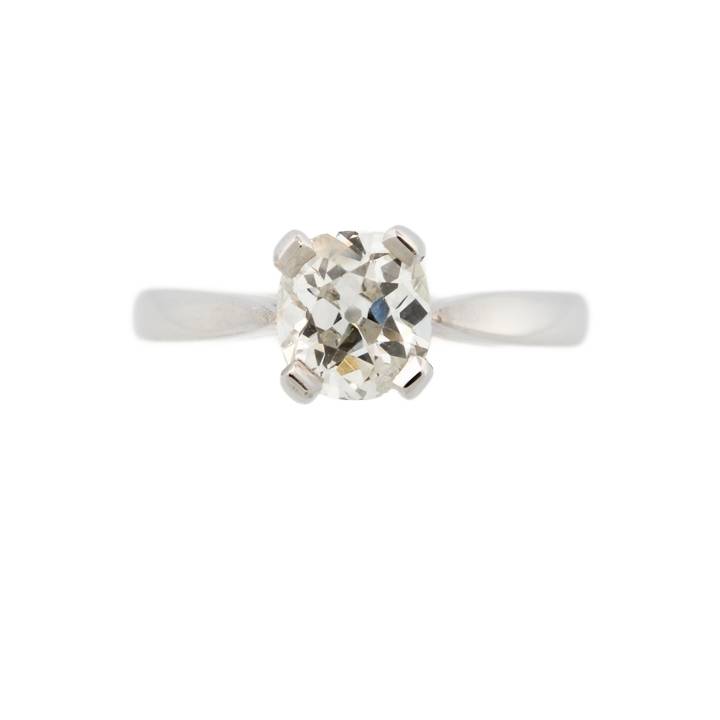 Pre-Owned Platinum Diamond Solitaire Ring 1.12ct 1601998