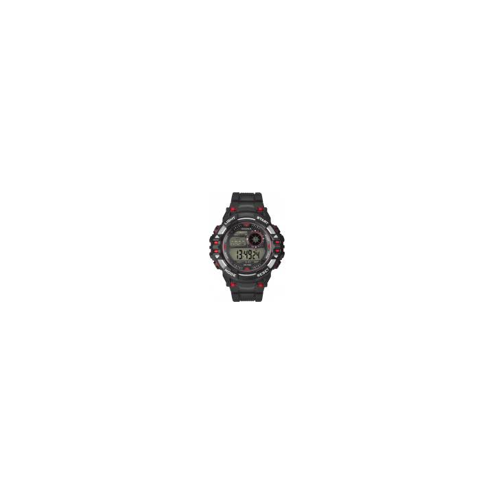 Sekonda Digital Gents Watch, Black &Red Plastic Strap Was £39.99