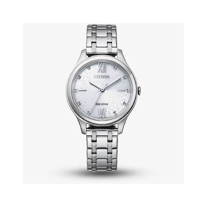 Citizen Ladies Bracelet Watch, Silver Tone Dial 0103342