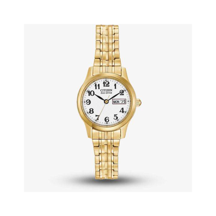 Citizen Ladies Eco-Drive Bracelet Watch, Gold Colour 0103351