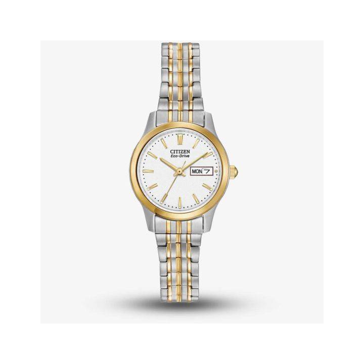Citizen Ladies Eco-Drive 2-Tone Bracelet Watch